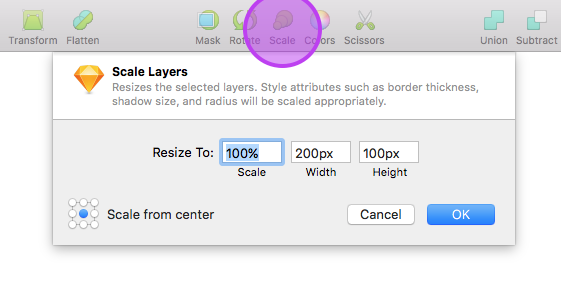 561x290 In Sketch, How Can I Resize Text Within A Group - Scale Sketch