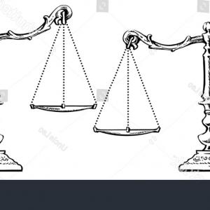 300x300 Scales Of Justice Vintage Sketch Vector Arenawp - Scales Of Justice Sketch