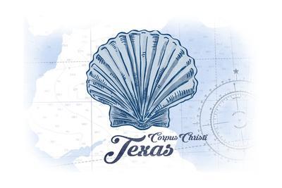 400x267 Corpus Christi, Texas - Scallop Shell Sketch