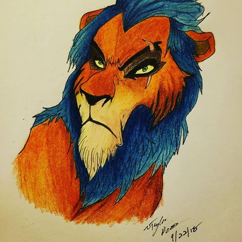 480x480 Photos About - Scar Lion King Sketch