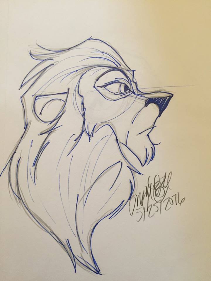 720x960 Scar - Scar Lion King Sketch