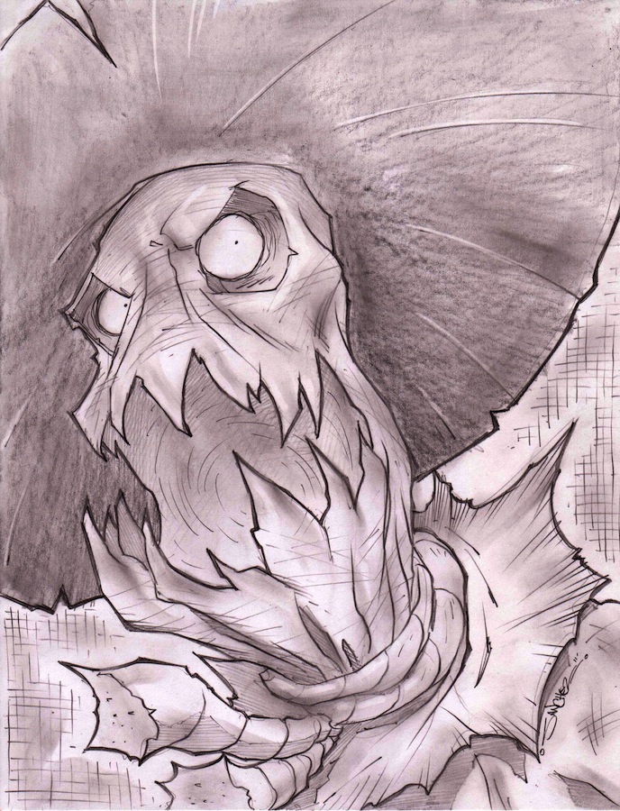 688x900 Scarecrow Sketch Shot By Stevensanchez - Scarecrow Sketch