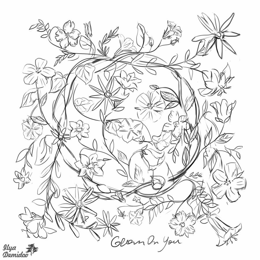 900x900 Scarf Sketch - Scarf Sketch