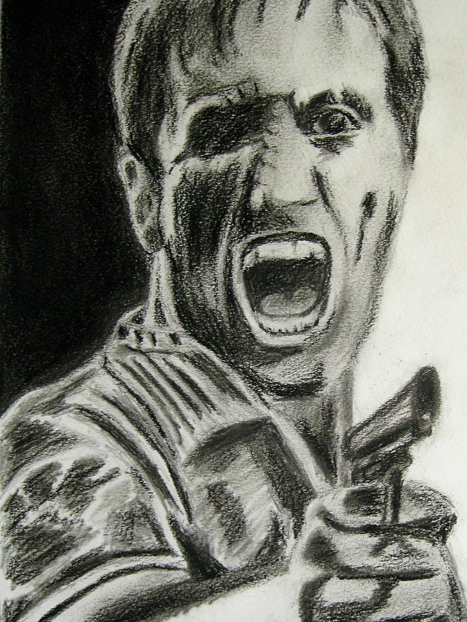 675x900 Scarface Drawing By James Dolan - Scarface Sketch