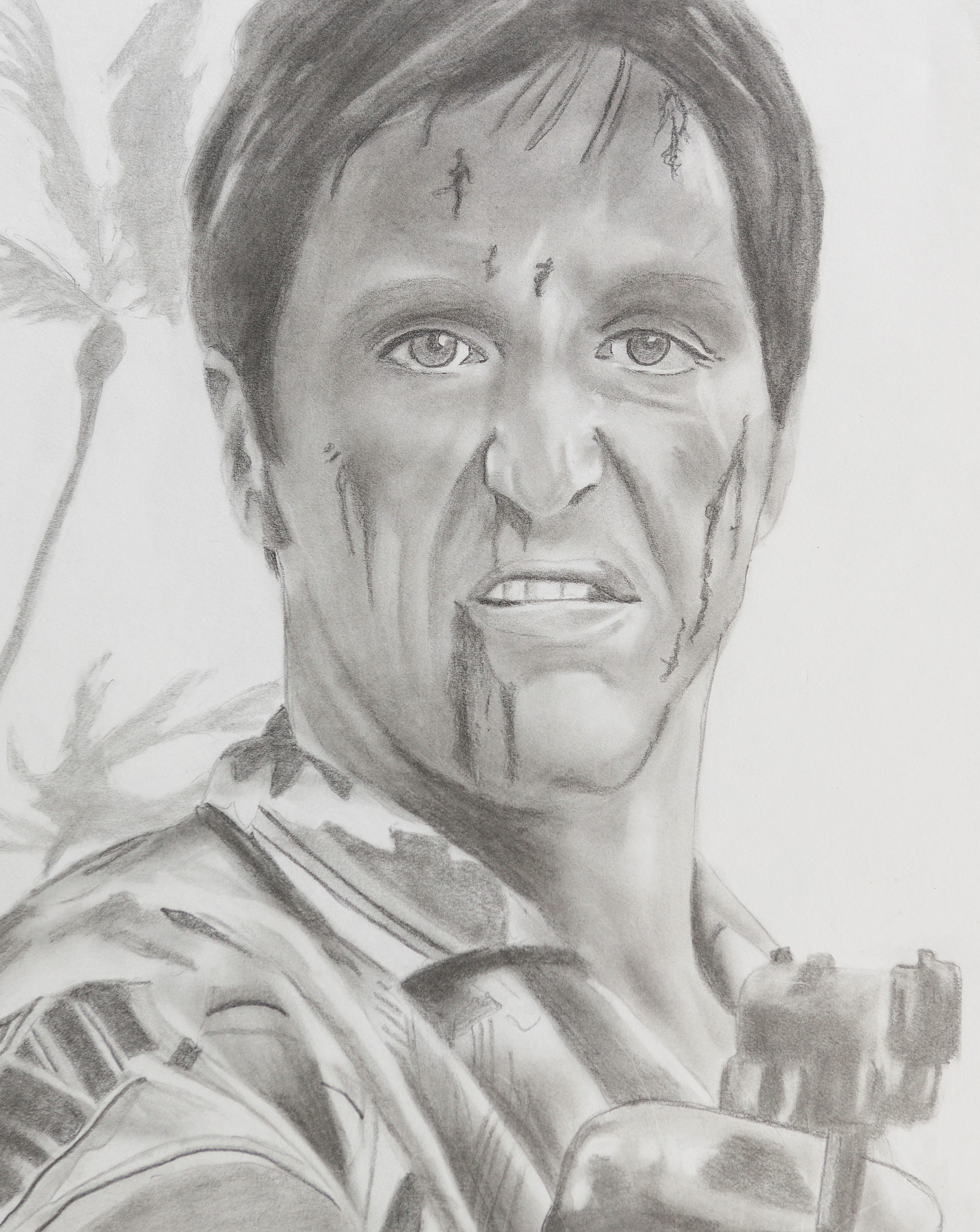 2591x3258 Scarface - Scarface Sketch