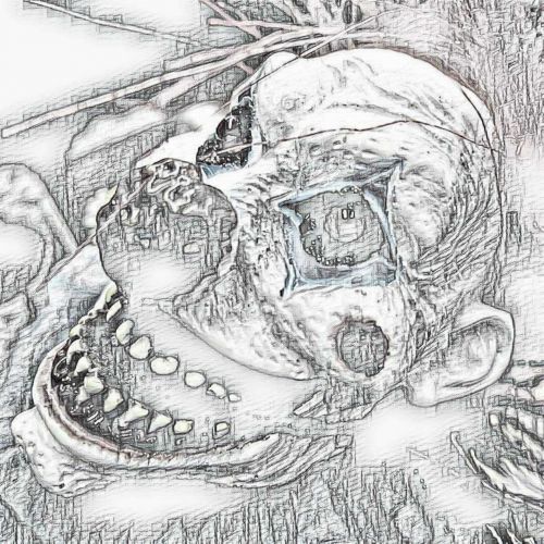 500x500 Free Photos Scary Clown Face Search, Download - Scary Clown Sketch