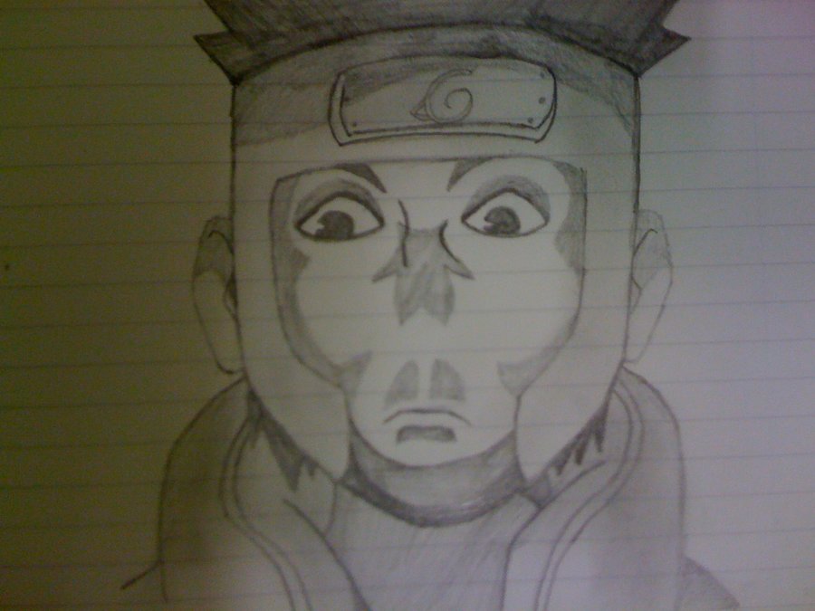 900x675 Yamatos Scary Face Sketch By The Camo Kid - Scary Face Sketch