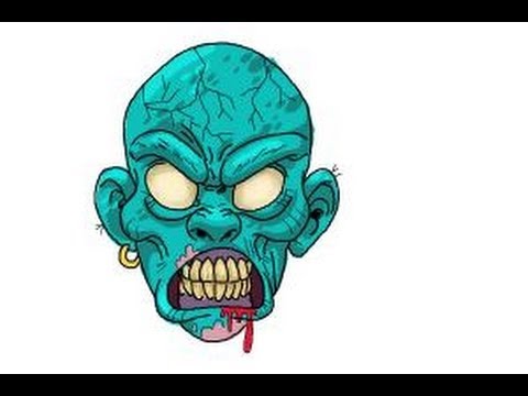 480x360 How To Draw A Scary Face - Scary Faces Sketch