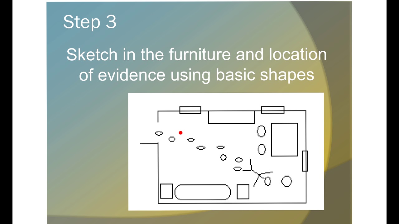 1280x720 How To Make A Crime Scene Sketch - Scene Sketch