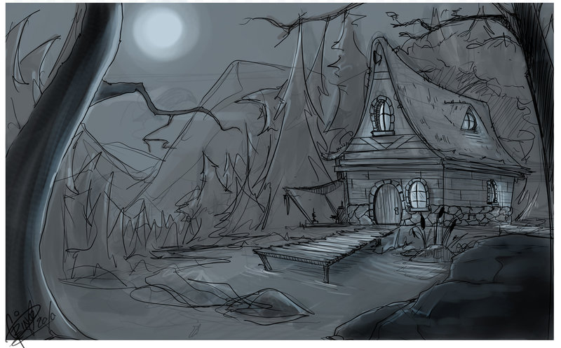 800x497 Scene Sketch By Shye6686 - Scene Sketch