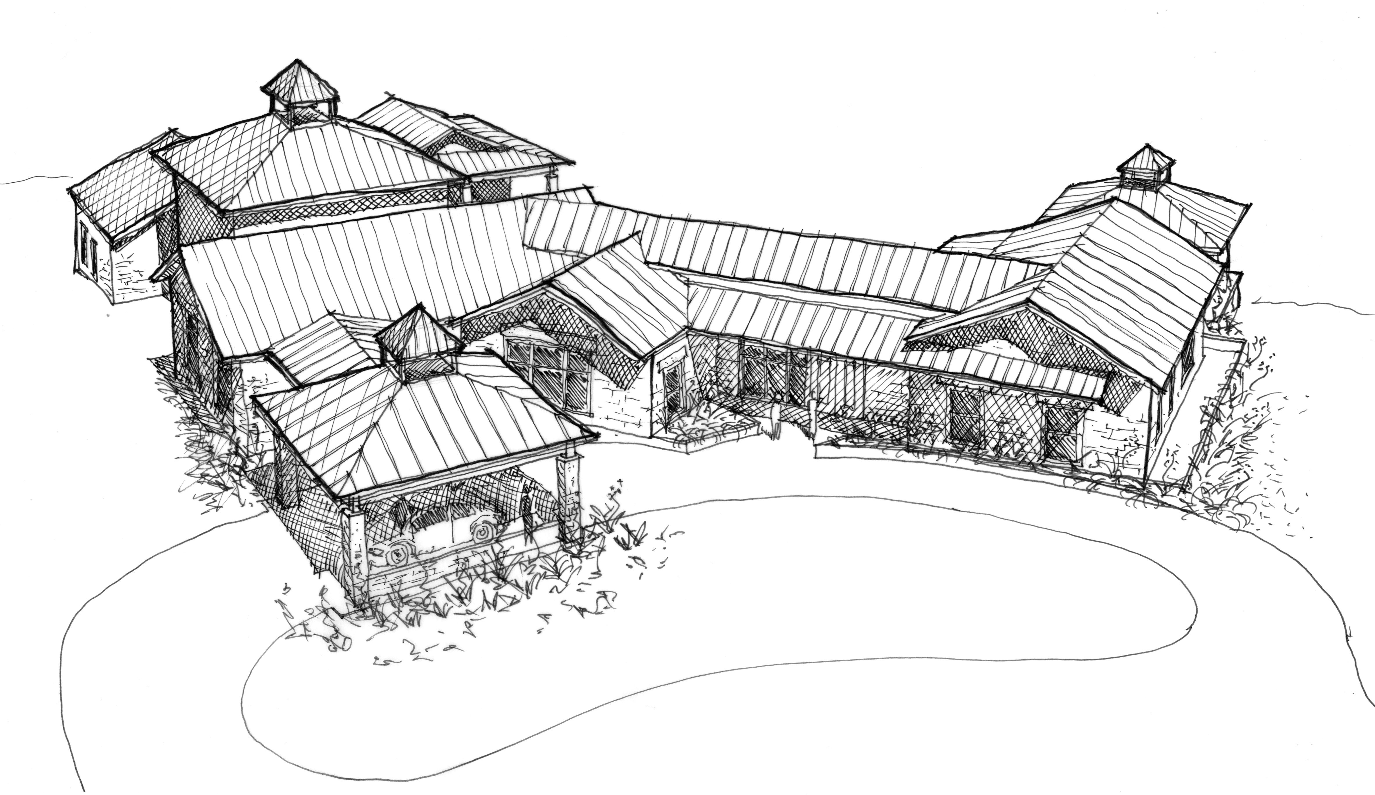 4738x2742 Y Design Workshop Residential Work In Progress Y Design Workshop - Scheme Sketch