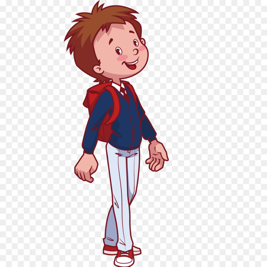 900x900 Child - School Boy Sketch