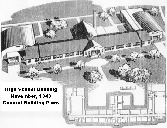 546x418 Richland High School Building - School Building Sketch