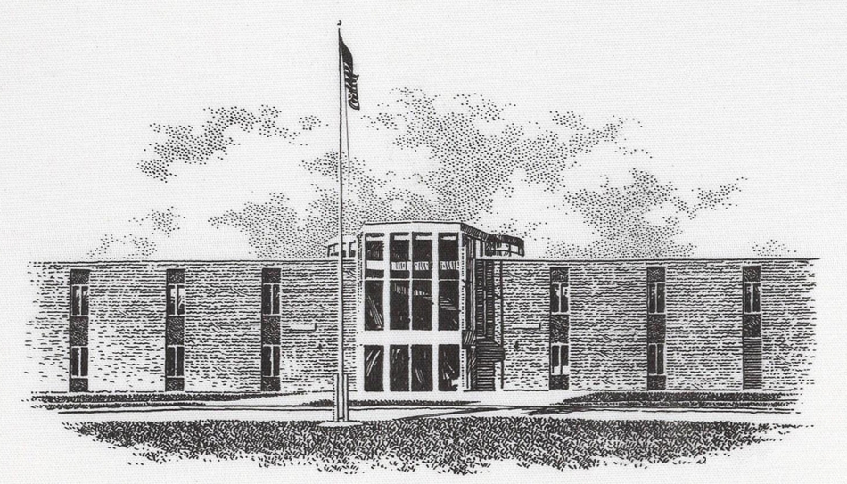 950x543 School District History - School Building Sketch