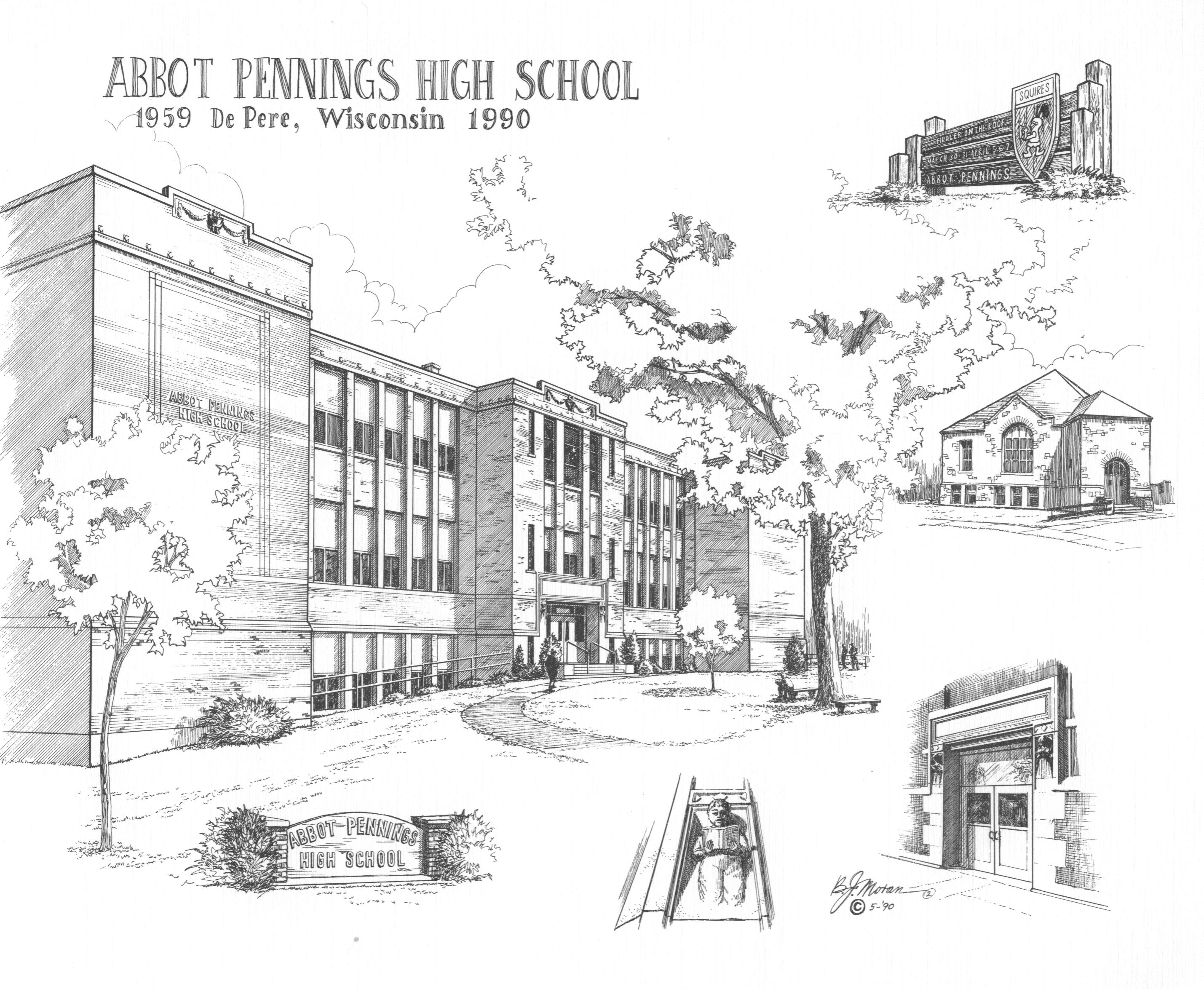 School Building Sketch at Explore collection of
