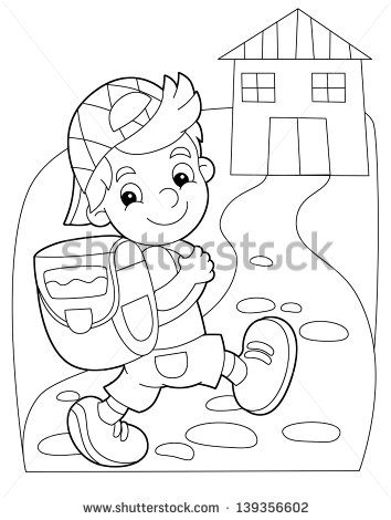 School Children Sketch