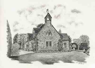 400x288 Image Gallery Old School House Drawings, Old School House Drawings - School House Sketch