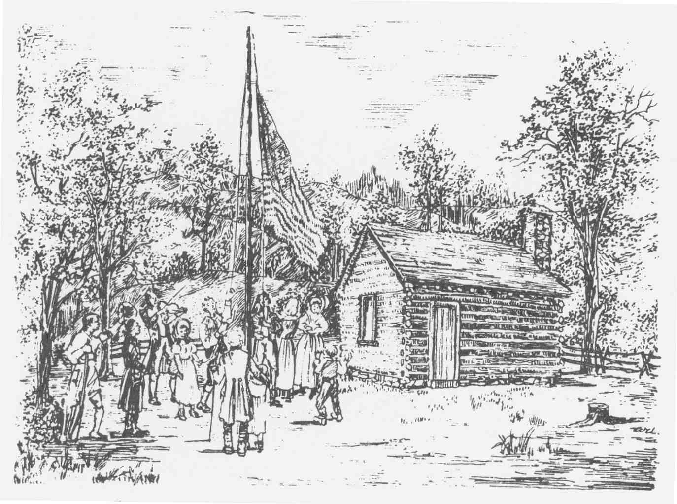 1374x1022 Welcome Catamount Hill Association, Inc. - School House Sketch