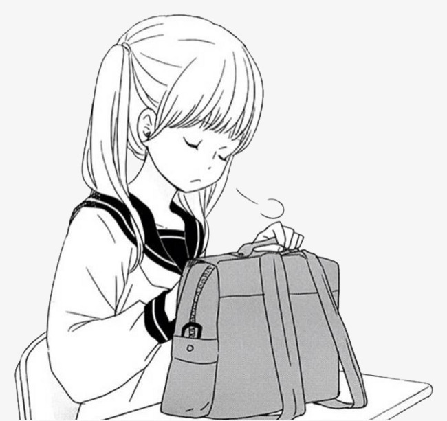 650x613 School Girl Sketch, School Clipart, Sketch, Hand Painted Png Image - School Sketch