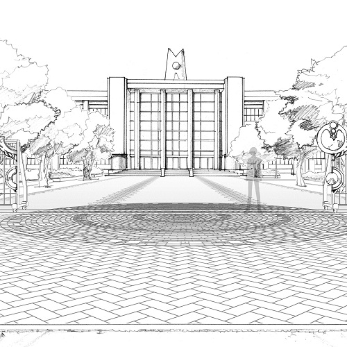 500x500 Image - School Sketch Images