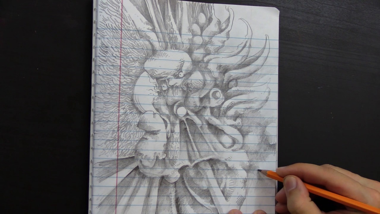 1280x720 Drawing With Basic School Supplies You Send It, I Art It - School Supplies Sketch