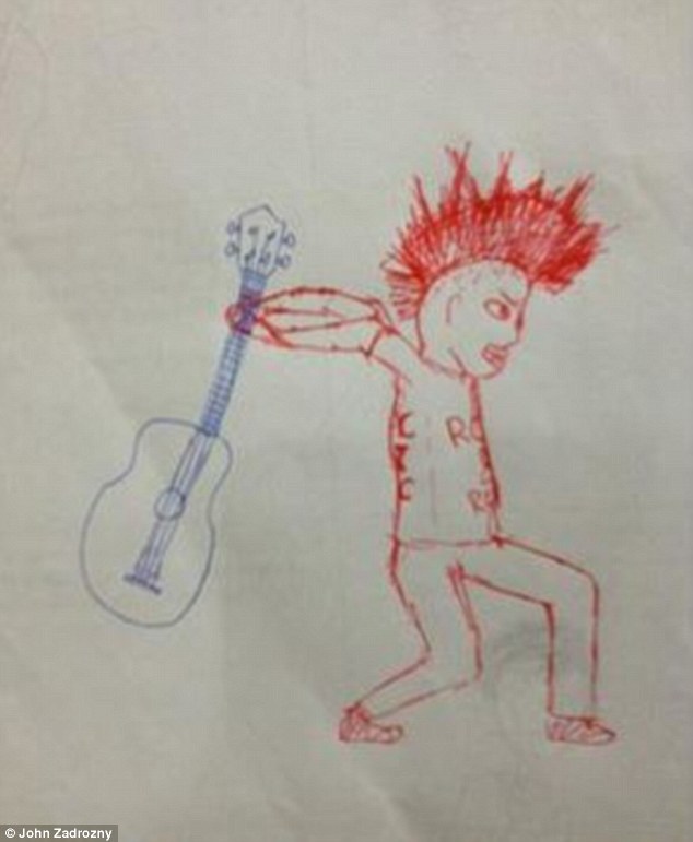 634x771 High School Teacher Adds Own Hilarious Sketches To Students Test - School Teacher Sketch