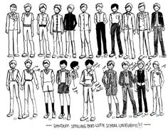 236x185 The 27 Best School Uniforms Images British School - School Uniform Sketch