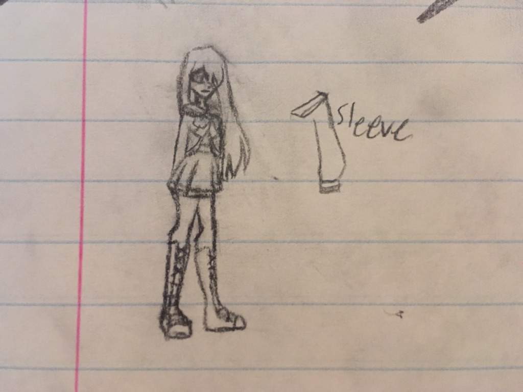 1024x768 Character And School Uniform Sketch Art Amino - School Uniform Sketch