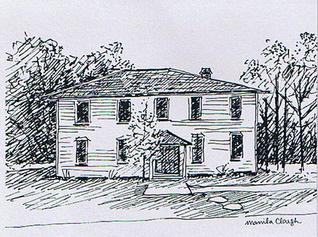 Schoolhouse Sketch at PaintingValley.com | Explore collection of ...