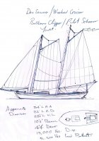 140x200 Small Pilot Schooner Design Ideas Boat Design Net - Schooner Sketch