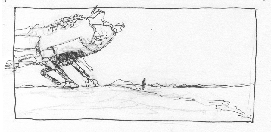 900x439 First Look - Science Fiction Sketch