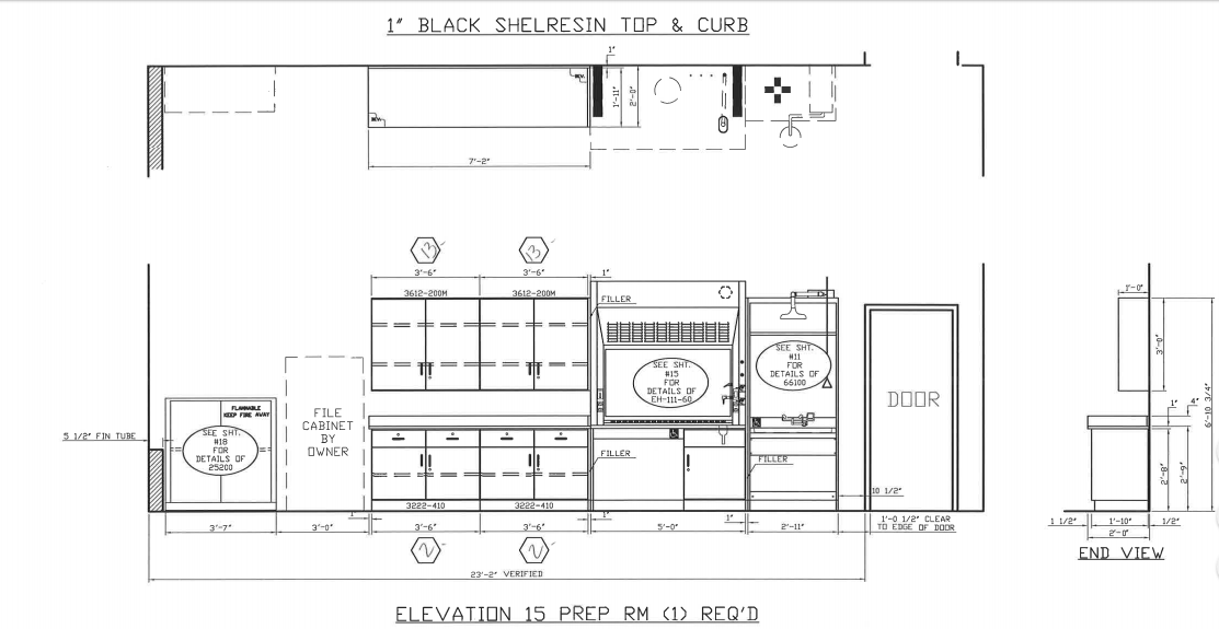 1113x575 Middlesex County Vocational And Technical Schools Science Lab - Science Lab Sketch