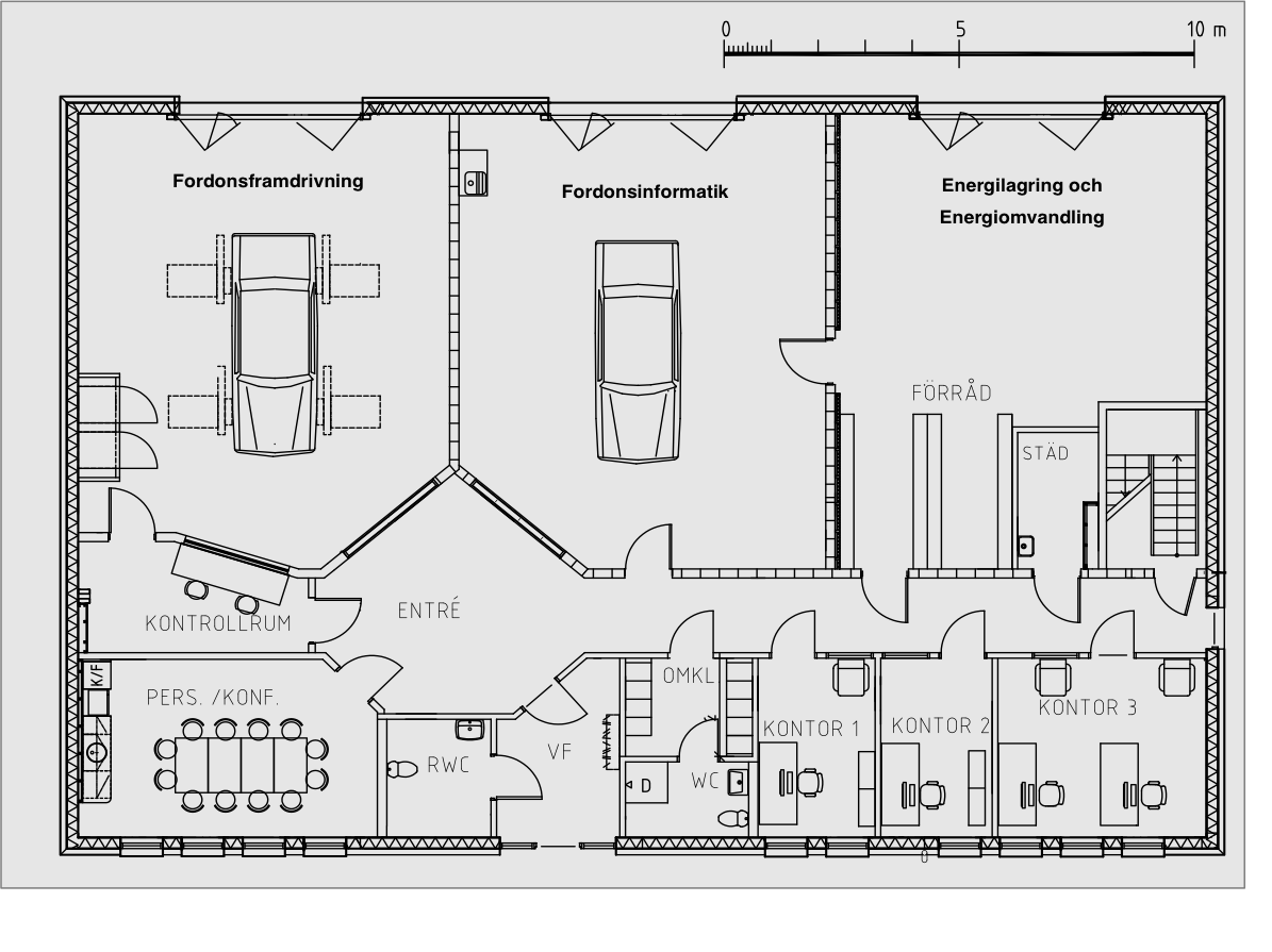 1195x895 Division Of Vehicular Systems, Lab - Science Lab Sketch