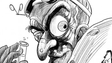 390x219 Mad Scientist Sketch Cartoon - Scientist Sketch