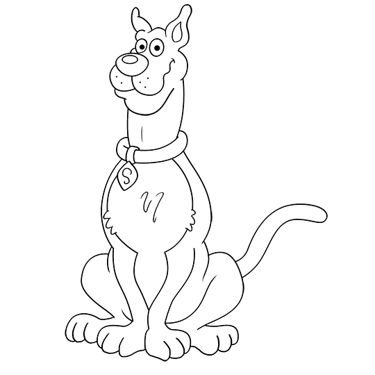 540x540 How To Draw Scooby Doo - Scooby Doo Sketch