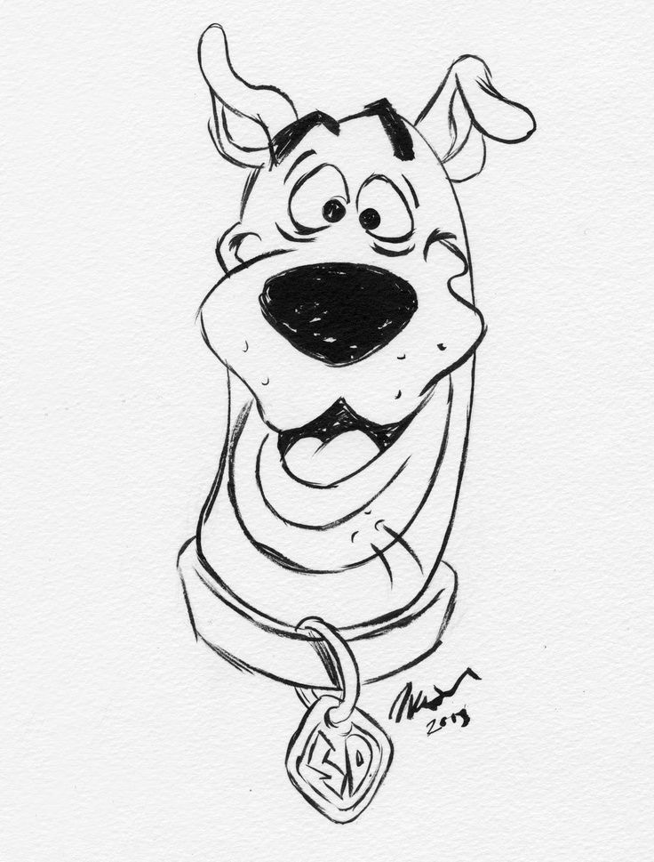 736x969 Image Result For Drawings Of Scooby Doo Good Ideas - Scooby Doo Sketch