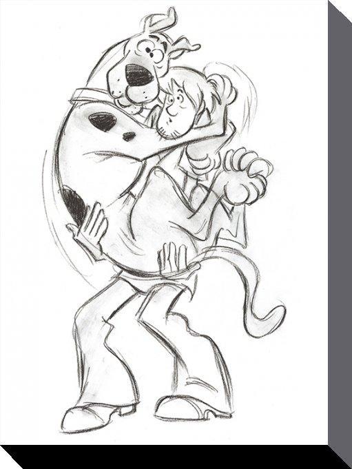 511x681 Scooby Doo (Sketch) - Scooby Sketch