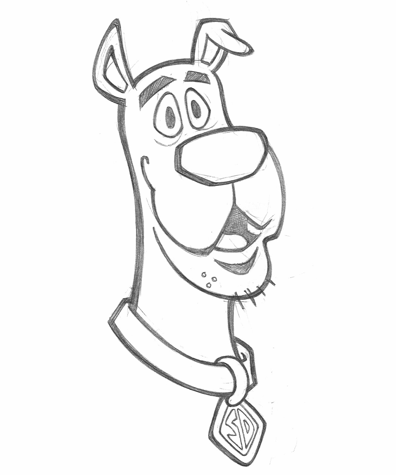 1333x1600 Pixenmouse Sketch Journal 13 Like, Zoinks! - Scooby Sketch