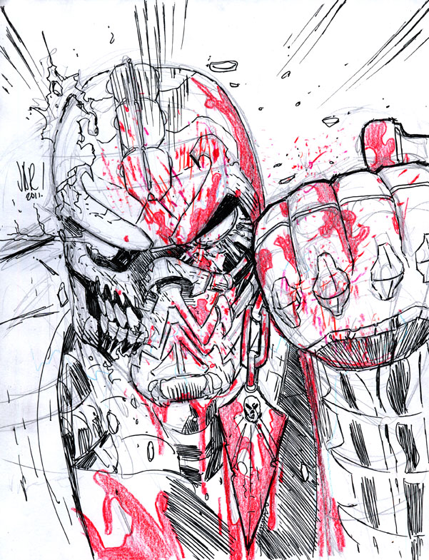 601x785 Scorpion Mortal Kombat By Jonathan Rector - Scorpion Mortal Kombat Sketch