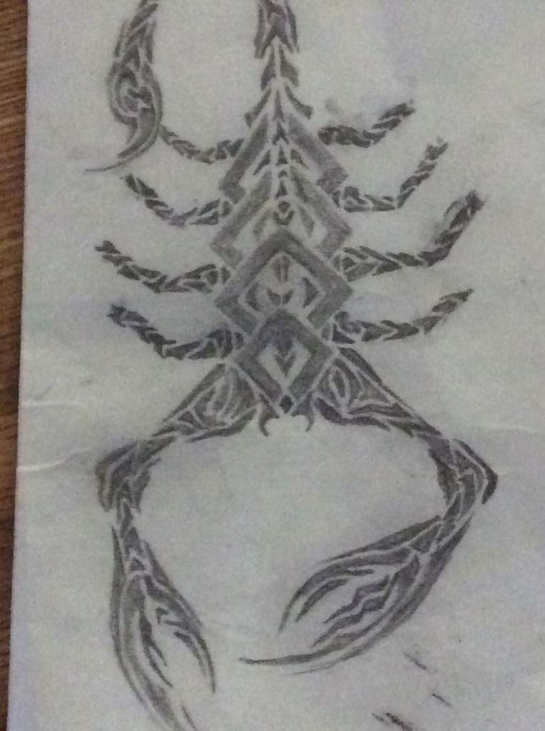 764x1024 Scorpion Drawing Dragonballz Amino - Scorpion Sketch