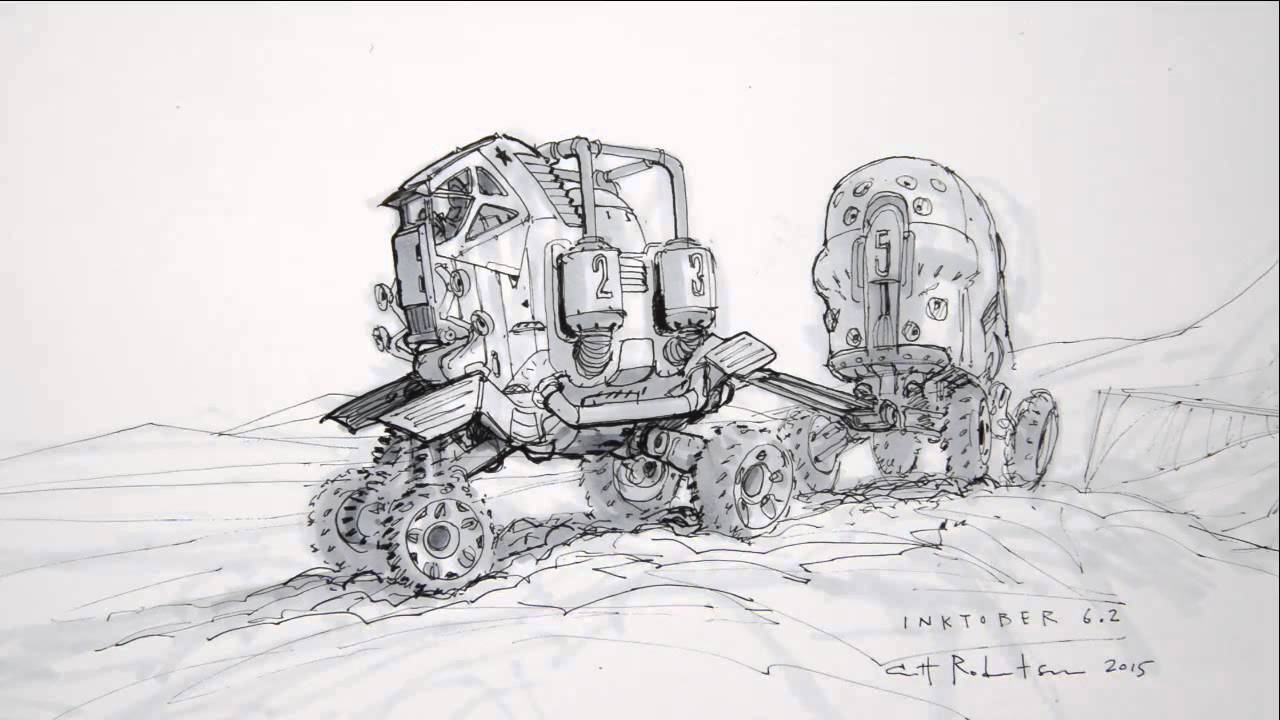Scott Robertson Sketches at Explore collection of