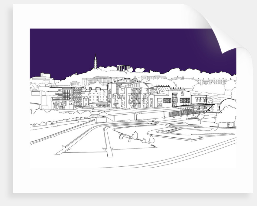 850x681 Scottish Parliament Posters Amp Prints By People Will Always Need Plates - Scottish Sketch