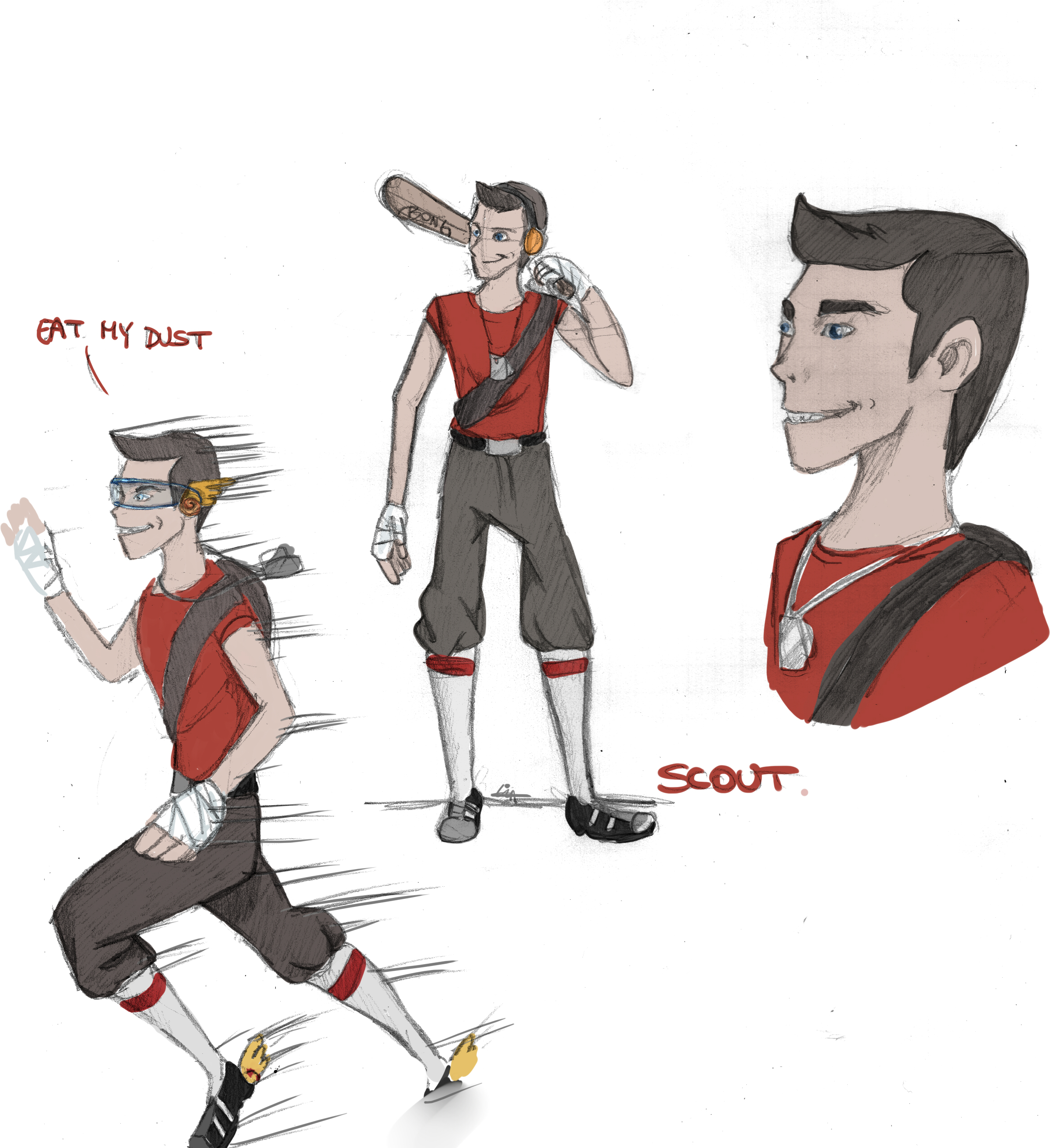 2330x2548 Scout Sketches By Gretamacedonio - Scout Sketches