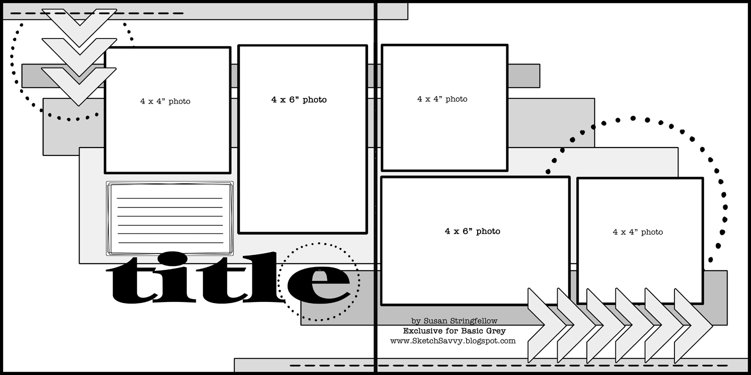 1500x750 Basic Scrapbook Sketch 10.22.12 Basicgrey Blog - Scrapbook Sketches