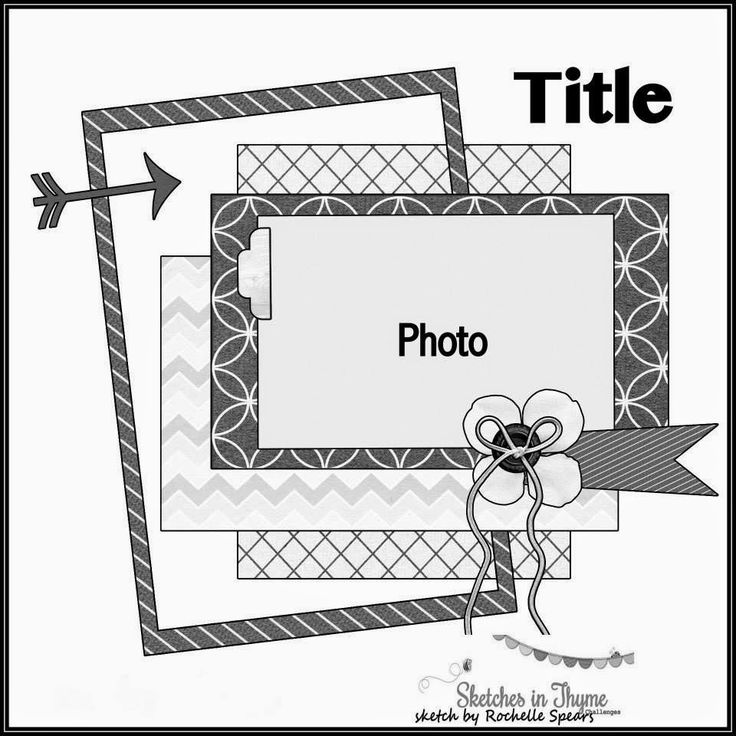 736x736 Sketches Archives - Scrapbooking Sketch