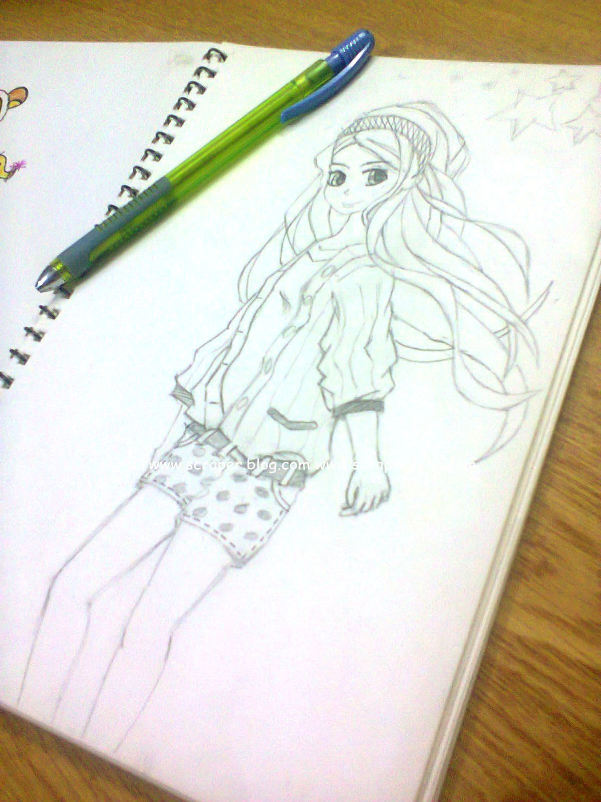 1200x1600 Girllt3 Sketchlt3 Handmadelt3 Sanyya Amjadlt3 New - Scraper Sketch