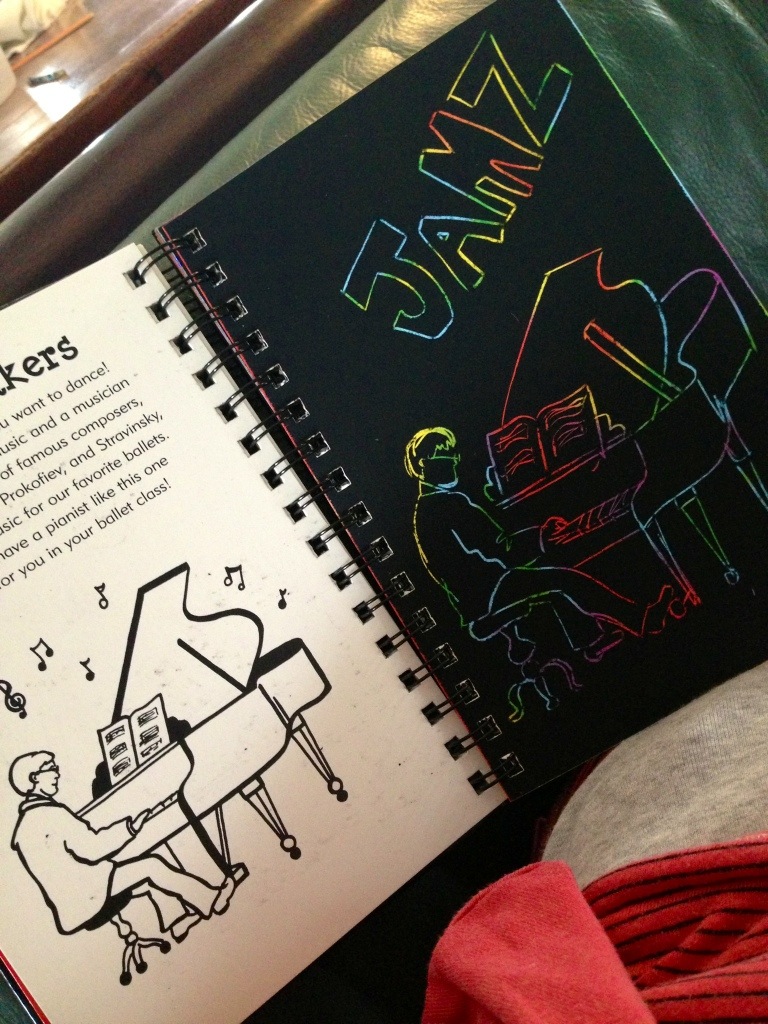 768x1024 Scratch And Sketch Ballet Adult Beginner - Scratch Sketch