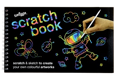 390x264 Smiggle Scratch Amp Sketch Book - Scratch Sketch