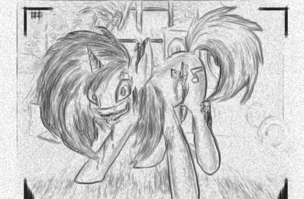 1024x670 Vinyl Scratch (Sketch) By Fkamil - Scratch Sketch