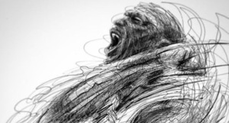 466x250 Michael Jordan Scribble Scream Sketch - Scream Sketch